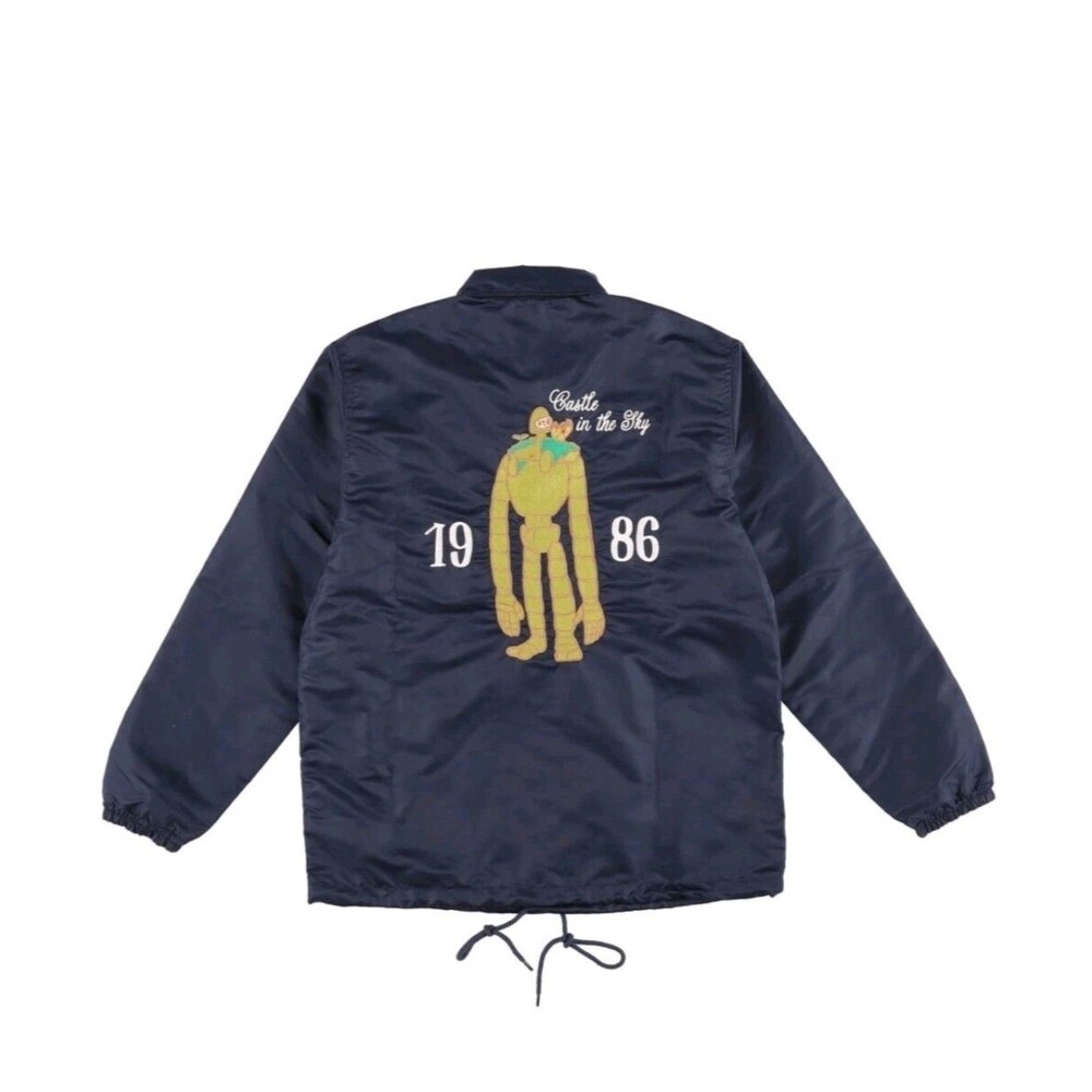 Laputa Castle in the Sky Coach Jacket Robot Soldier Size M GBL Studio Ghibli NWT